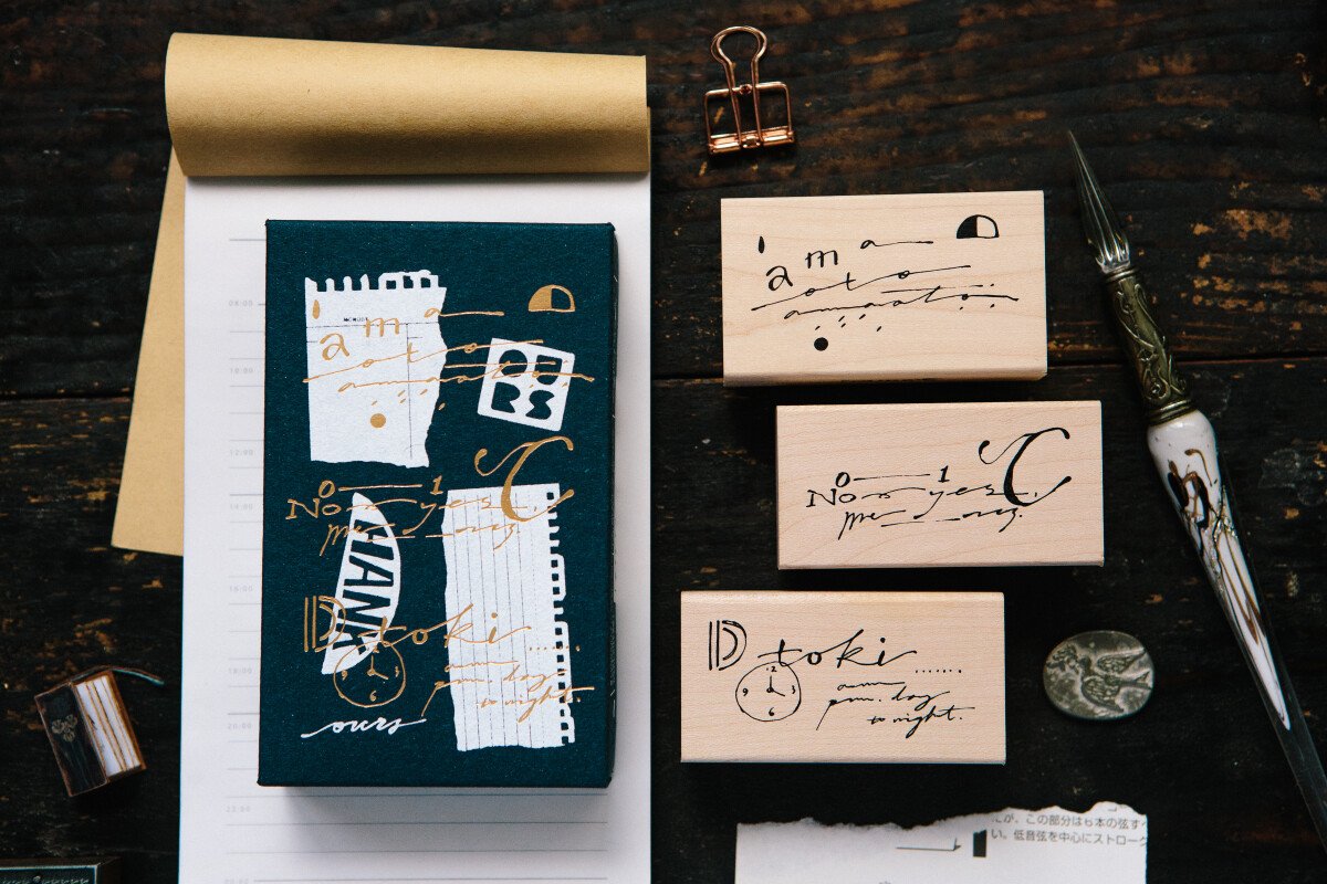Daily Cursive-A Rubber Stamp Set