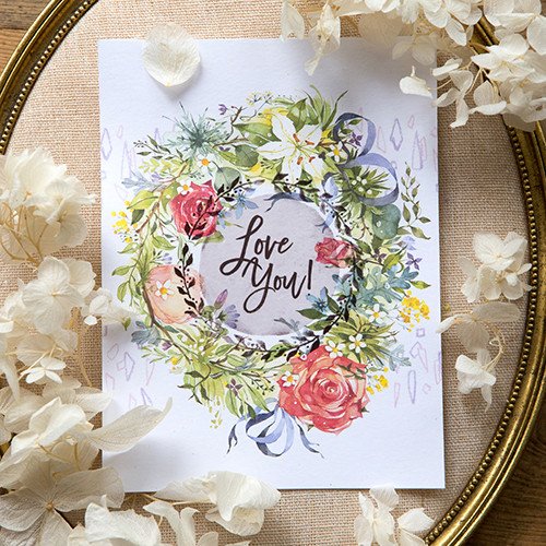Heat-Sensitive Postcard - Garden Whispers