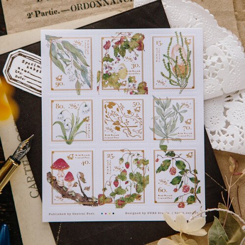 Wild Wreath 2 Stamp Sticker