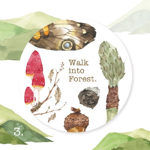 Walk Into Forest Masking Tape