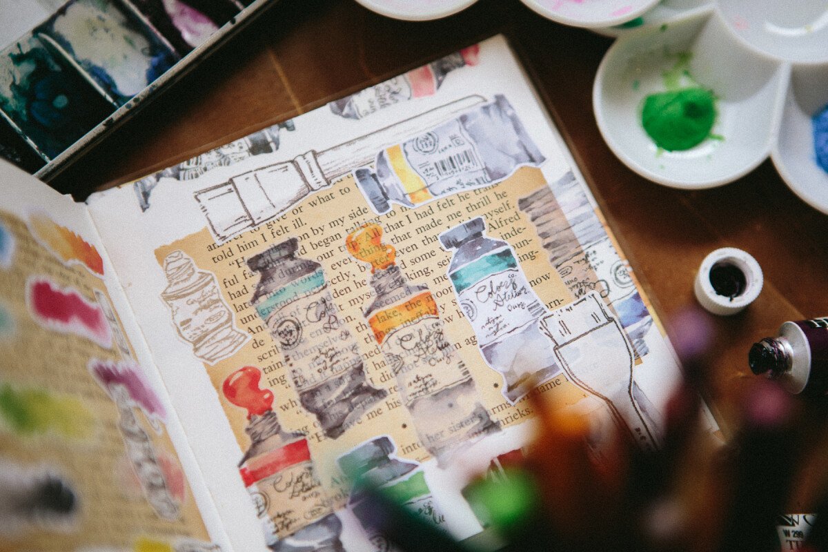 Watercolor Tubes Sticker Pack