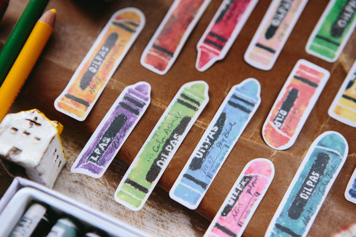 Crayon Sticker Pack
