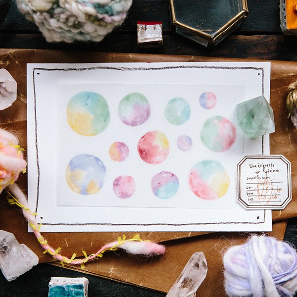 Bubble Transfer Sticker