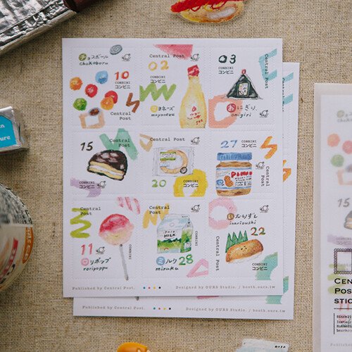 Convenience Store Stamp Sticker