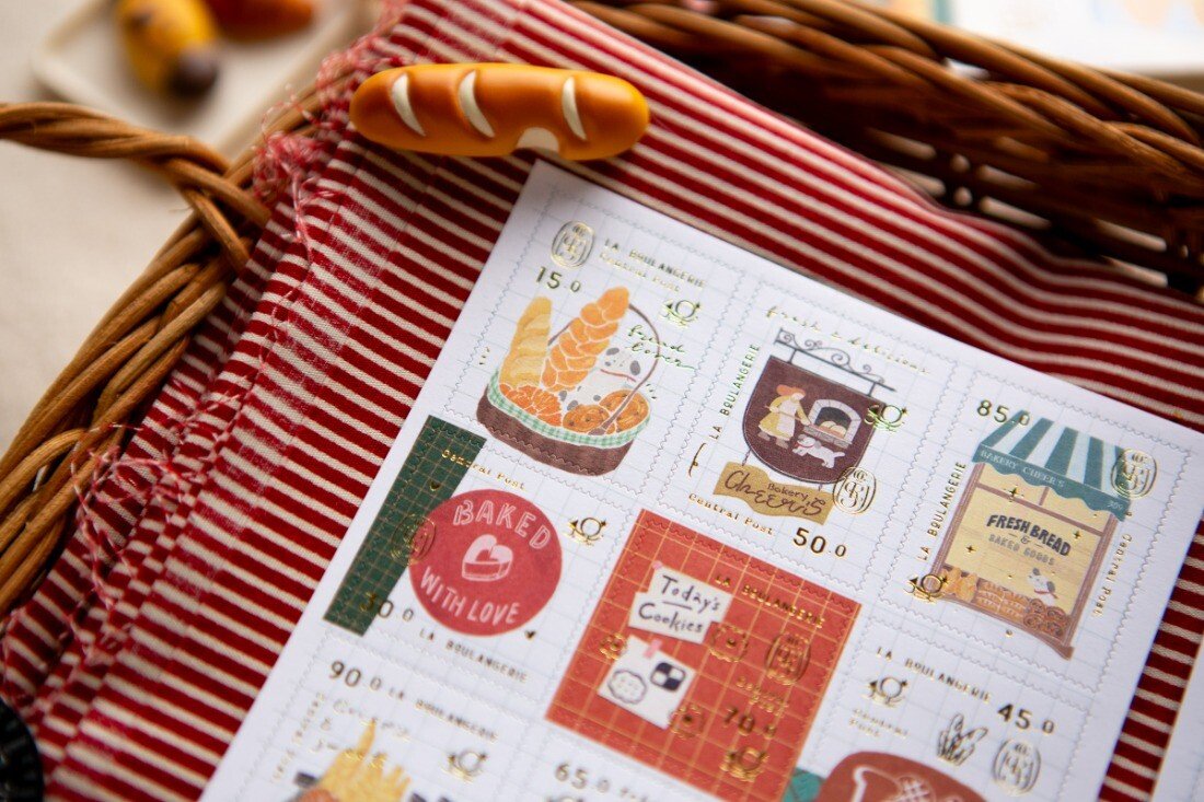 Backery Cheers  Stamp Sticker