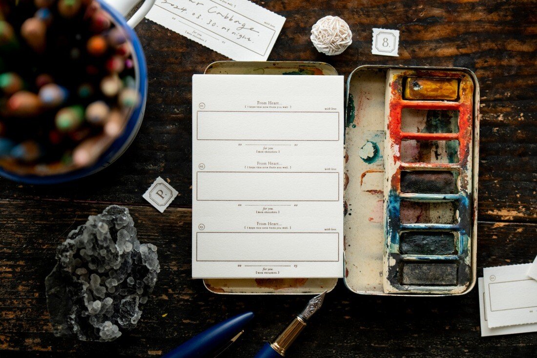 From Heart Letterpress Book