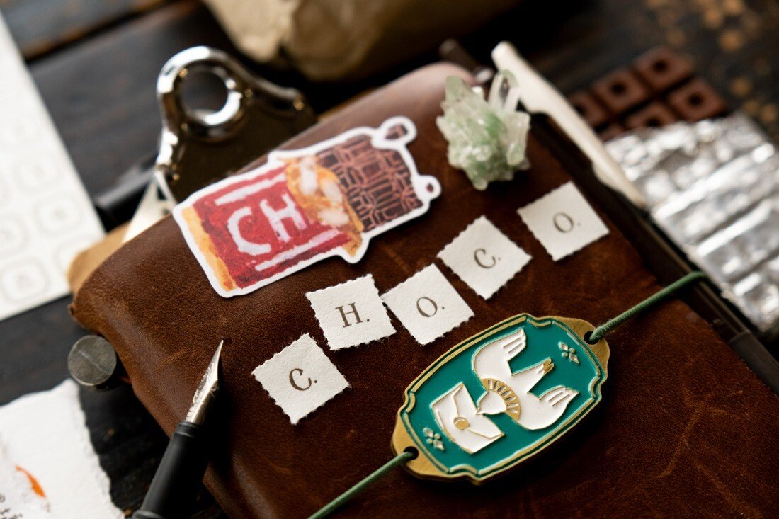 Letters (No Frame) Letterpress Book