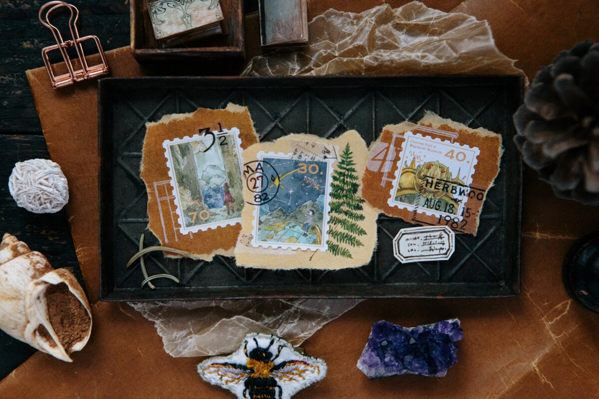 Wayfarer stamp sticker