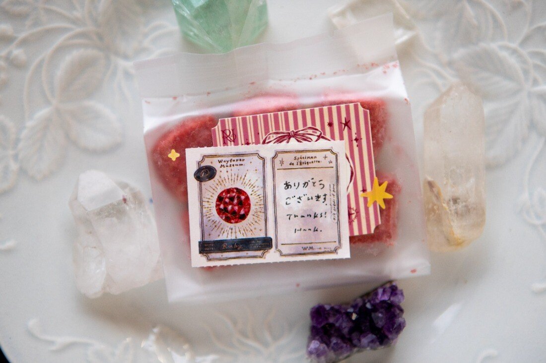 Gem Labels Sticker Memo Roll