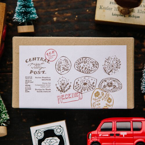 Central Post-B Stamp Set