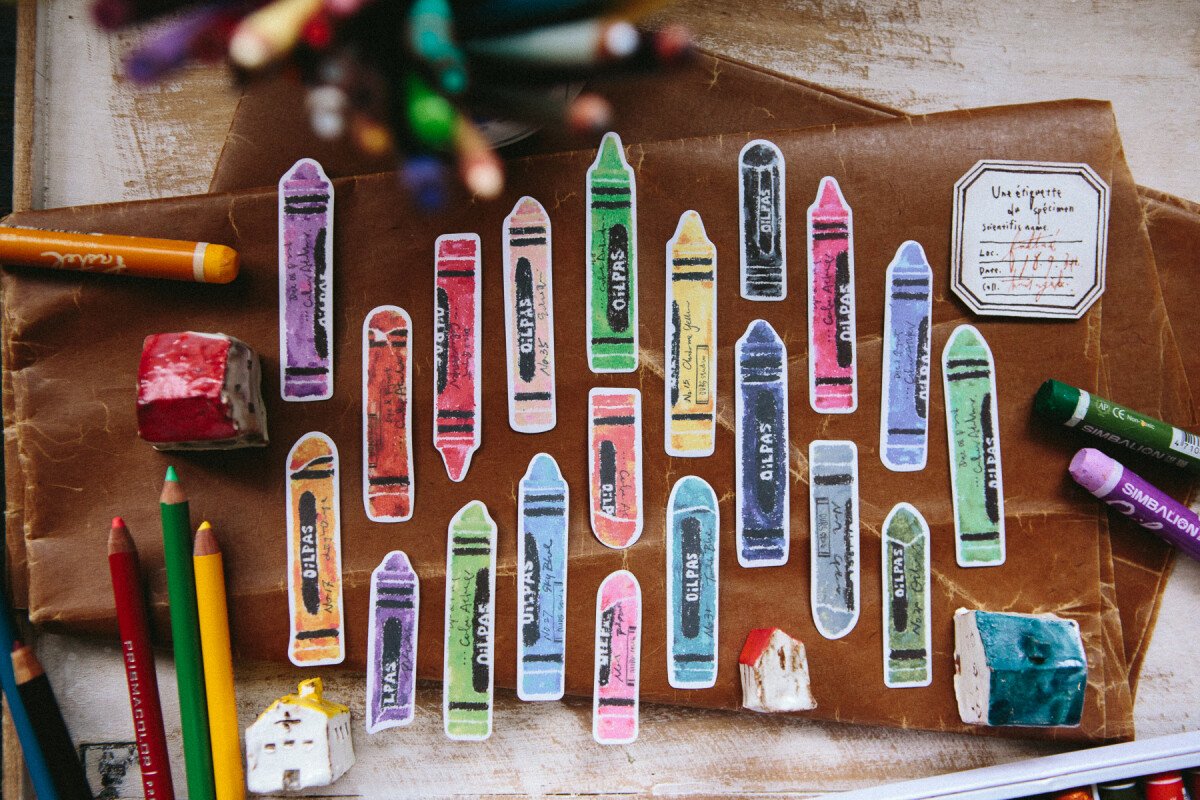 Crayon Sticker Pack
