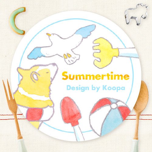 オリジナルマスキングテープ「サマータイム」