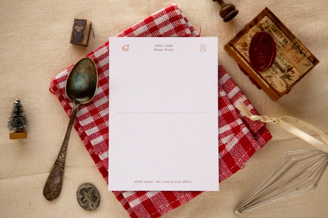 Lucky Star Post Card "Little Break"