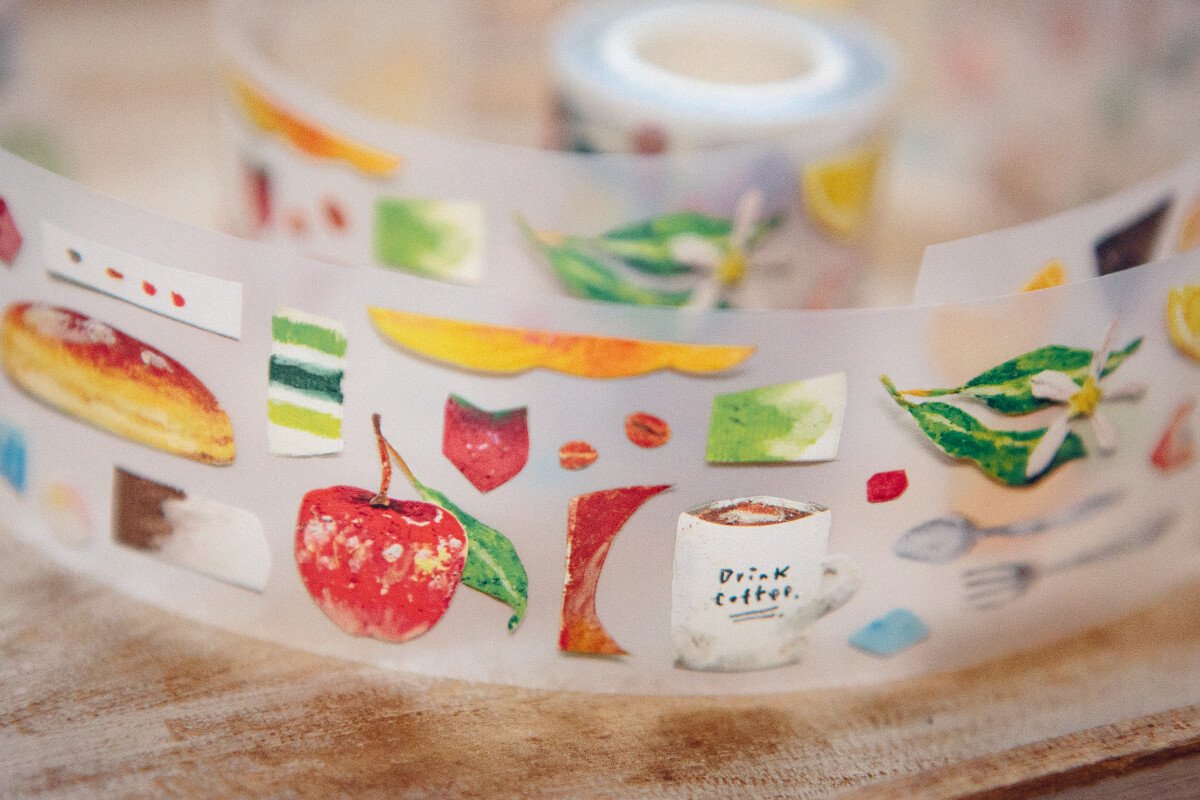 Paper Craft - Eat Something PET 膠帶