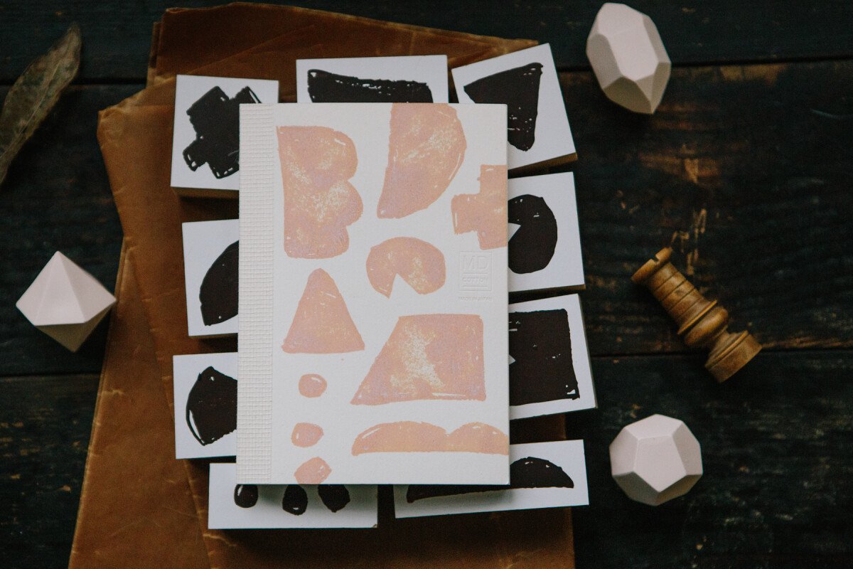 Rough Blocks DIY Rubber Stamp