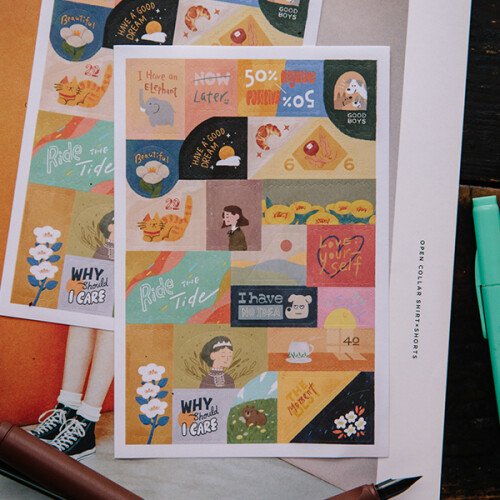 Those Little Thoughts Sticker