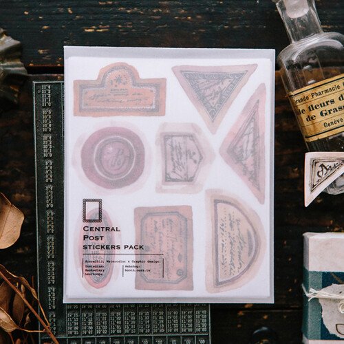 Old Labels Sticker Pack