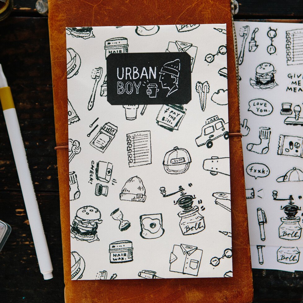 Urban Boy Sticker Pack