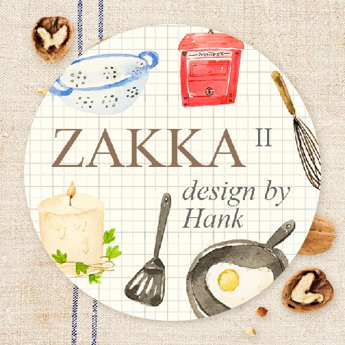 紙膠帶複刻: 漢克 - Zakka 2