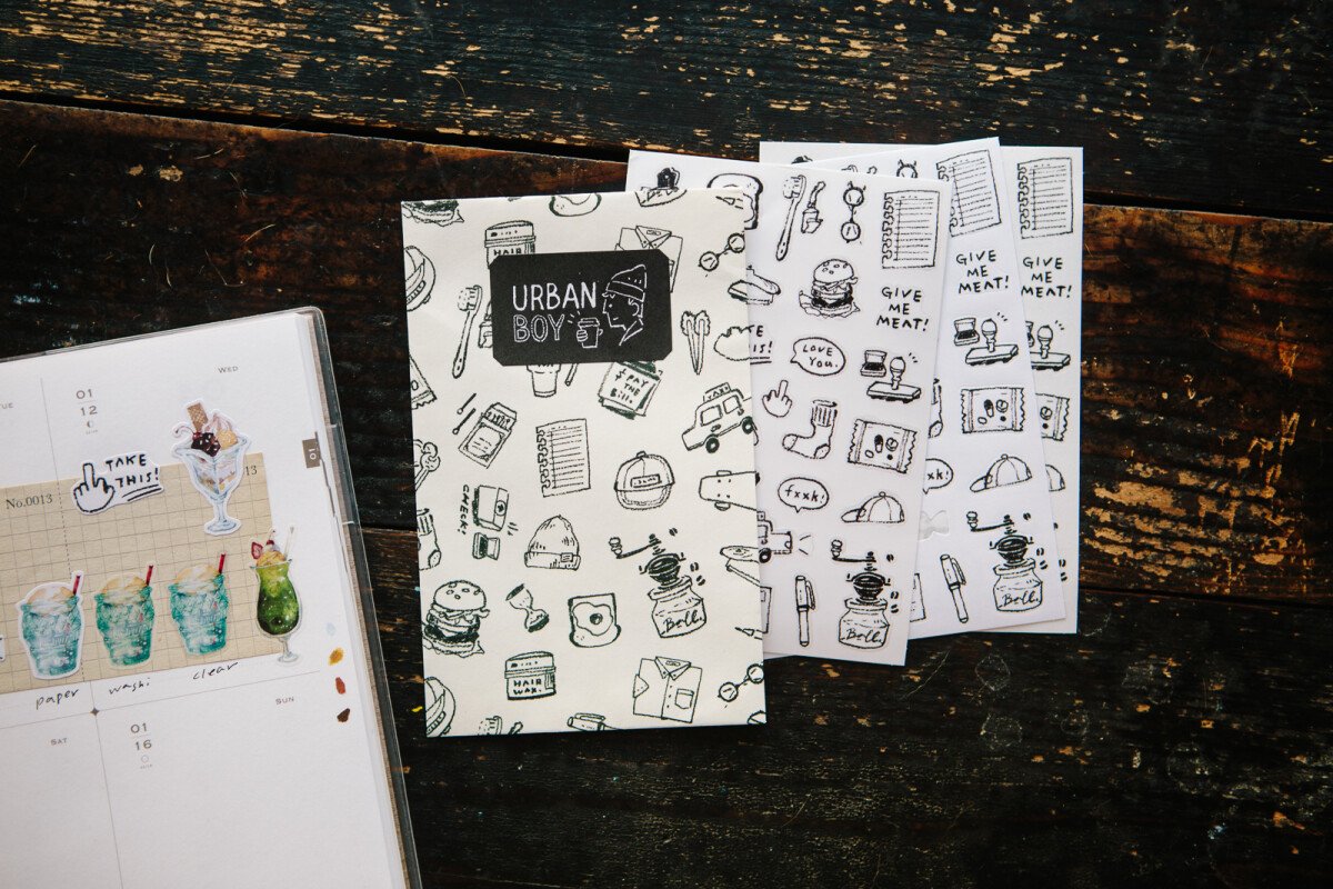 Urban Boy Sticker Pack