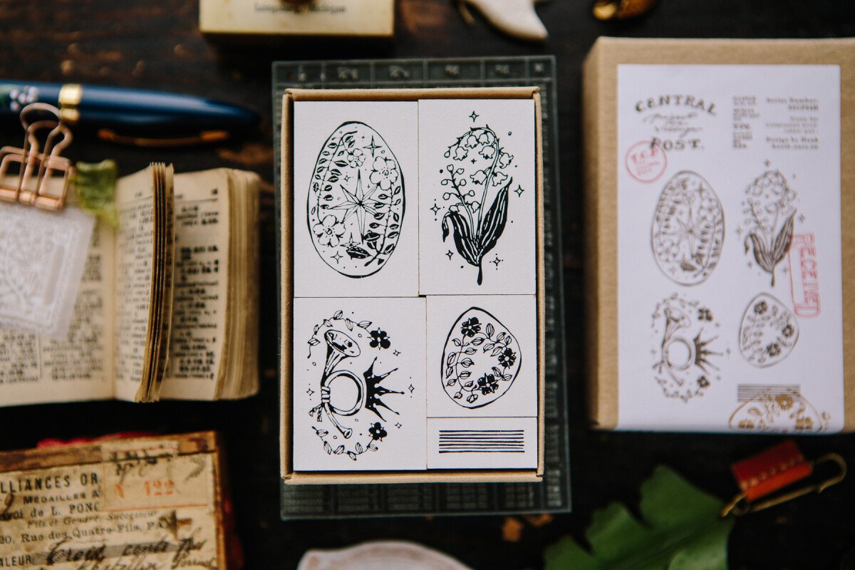 Central Post-A Stamp Set