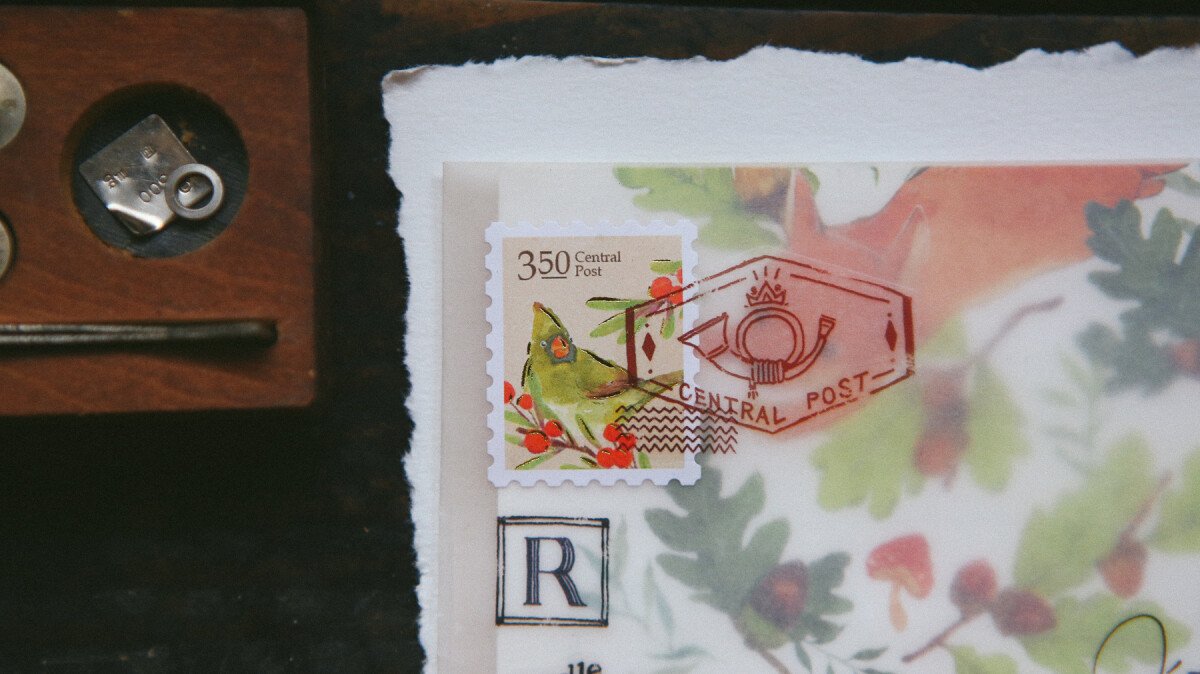 Postmark Transfer Sticker