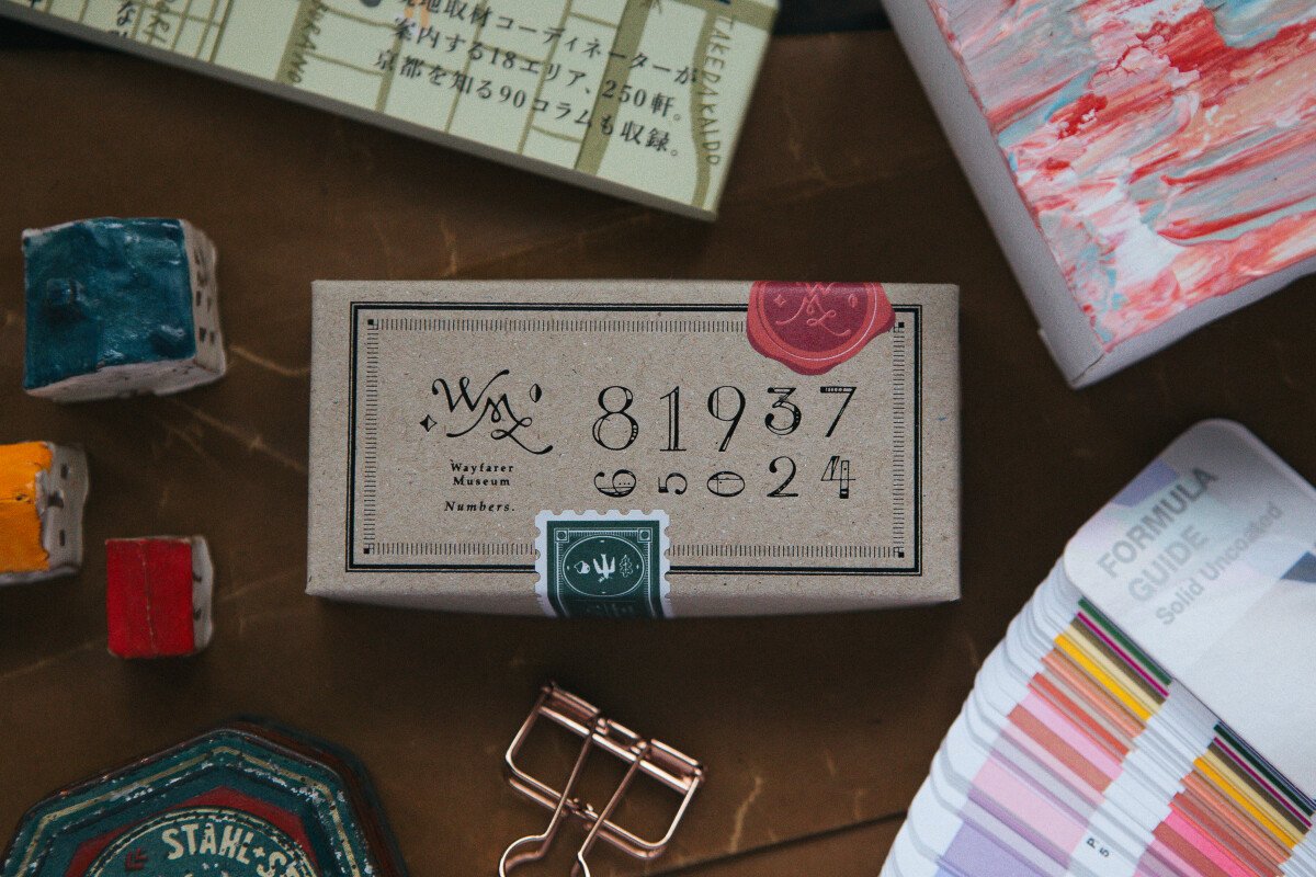 Numbers DIY Rubber Stamp Set
