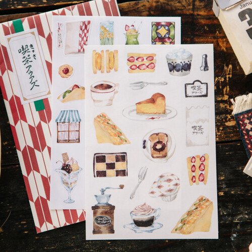Café Ours Sticker Pack