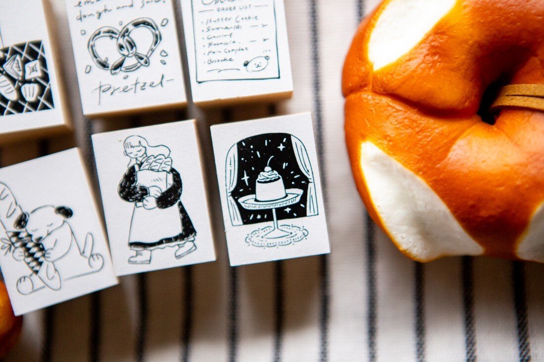 "The Gift" Stamp - Bakery Series