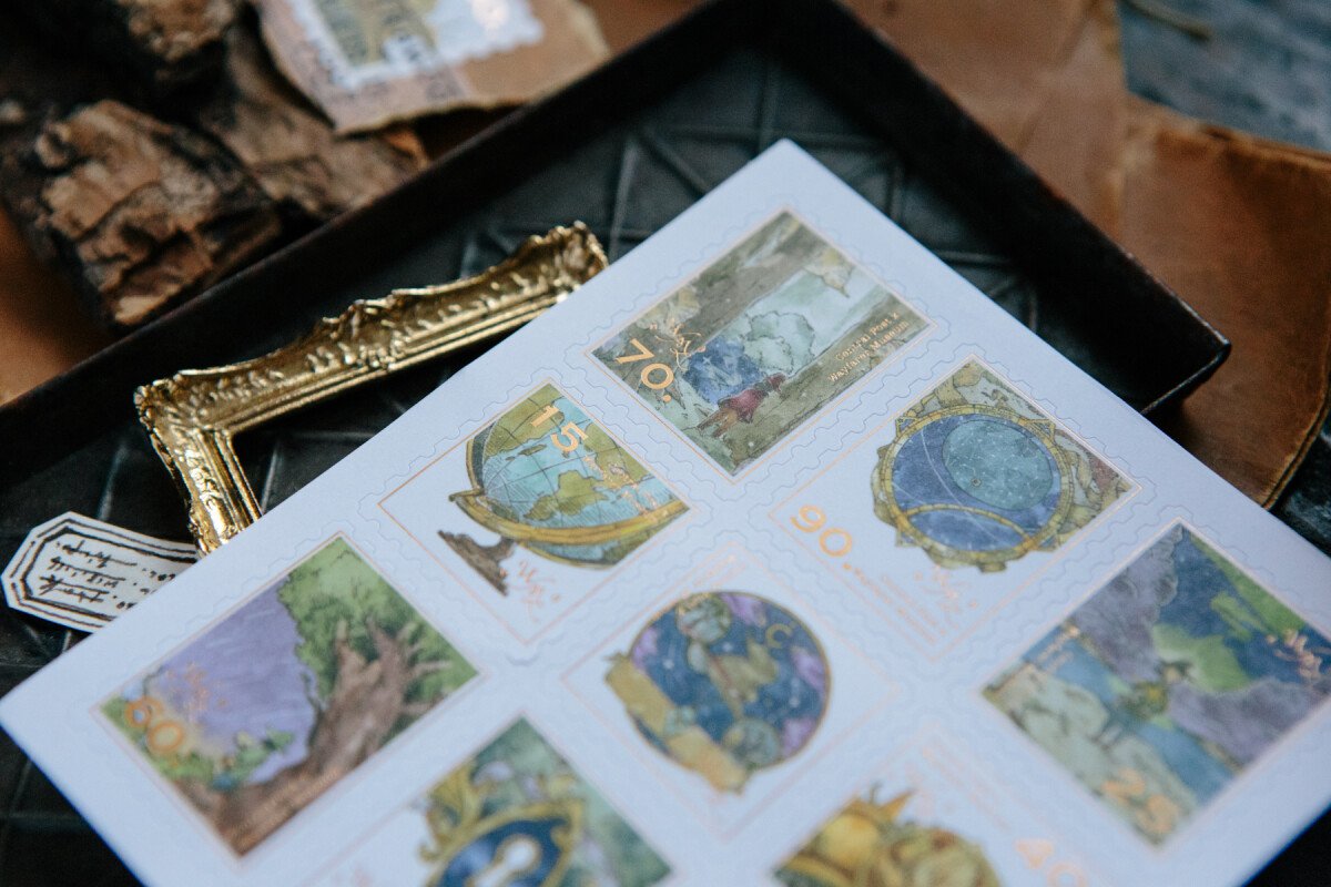 Wayfarer stamp sticker